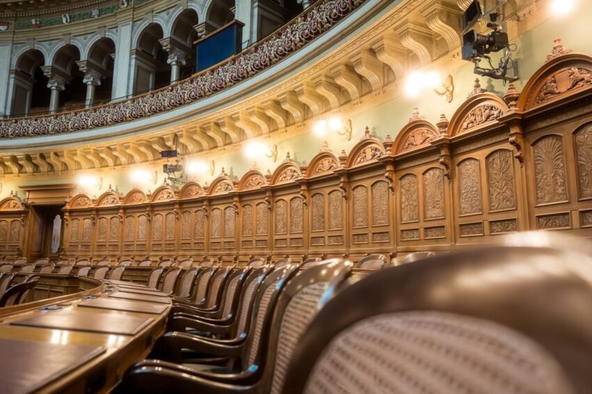 https://www.pexels.com/photo/swiss-parliament-council-chamber-in-bern-36207471/
